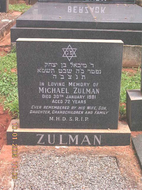 ZULMAN Michael -1981