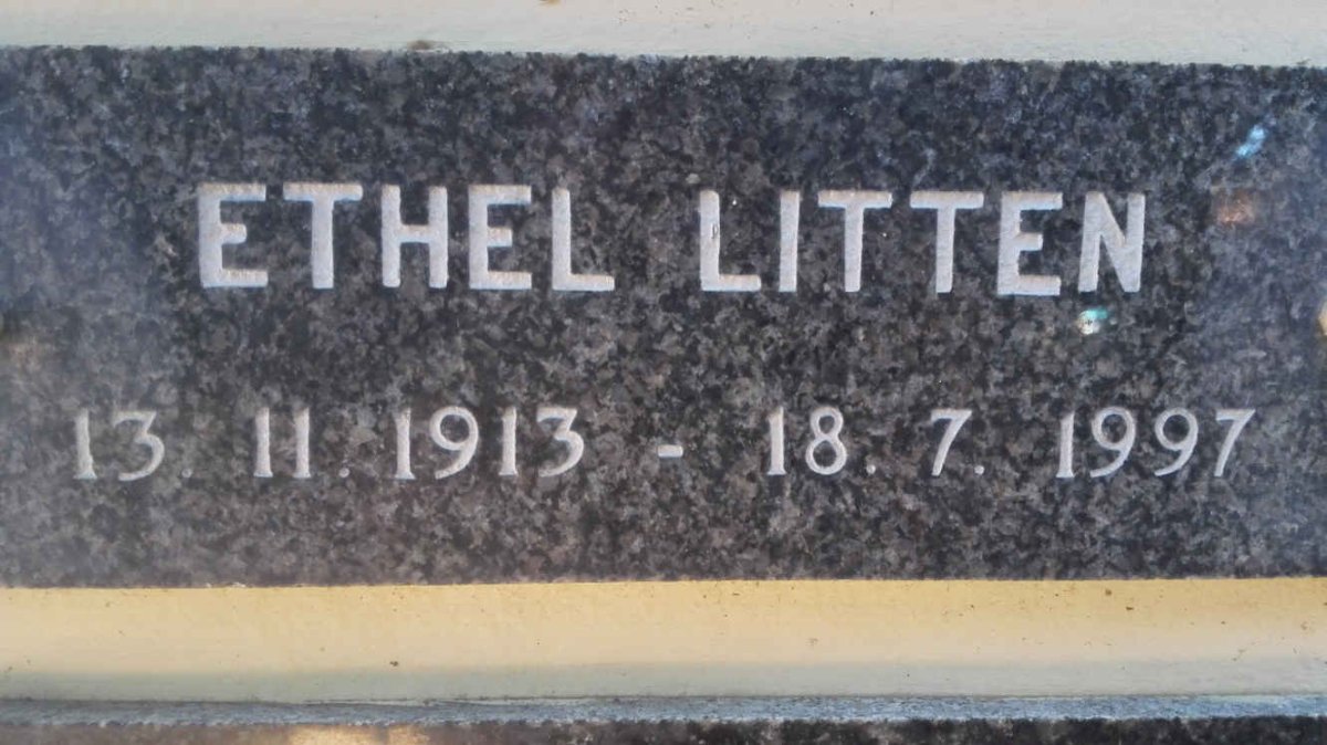 LITTEN Ethel 1913-1997