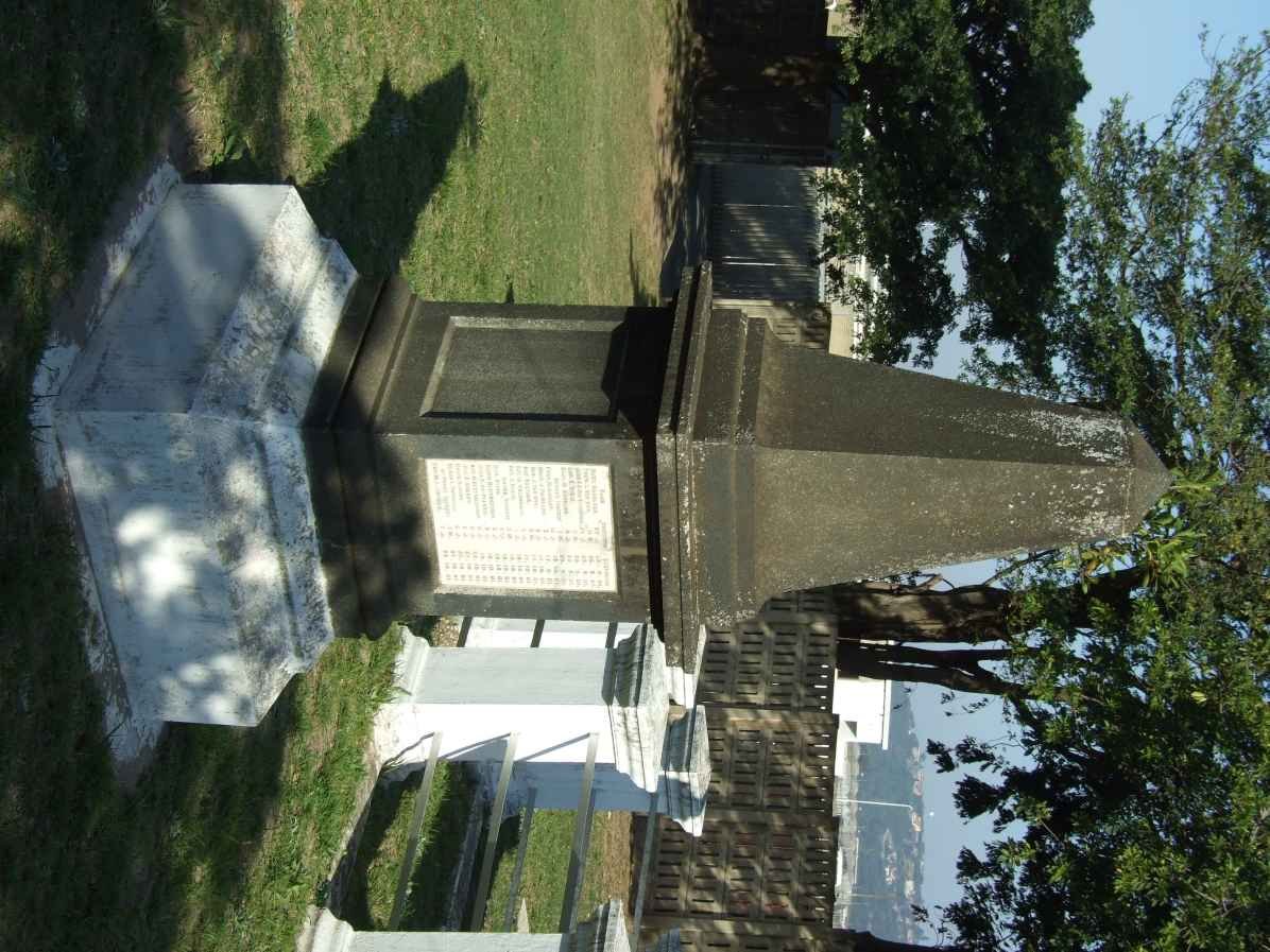 2. Anglo Boer War Concentration Camp memorial