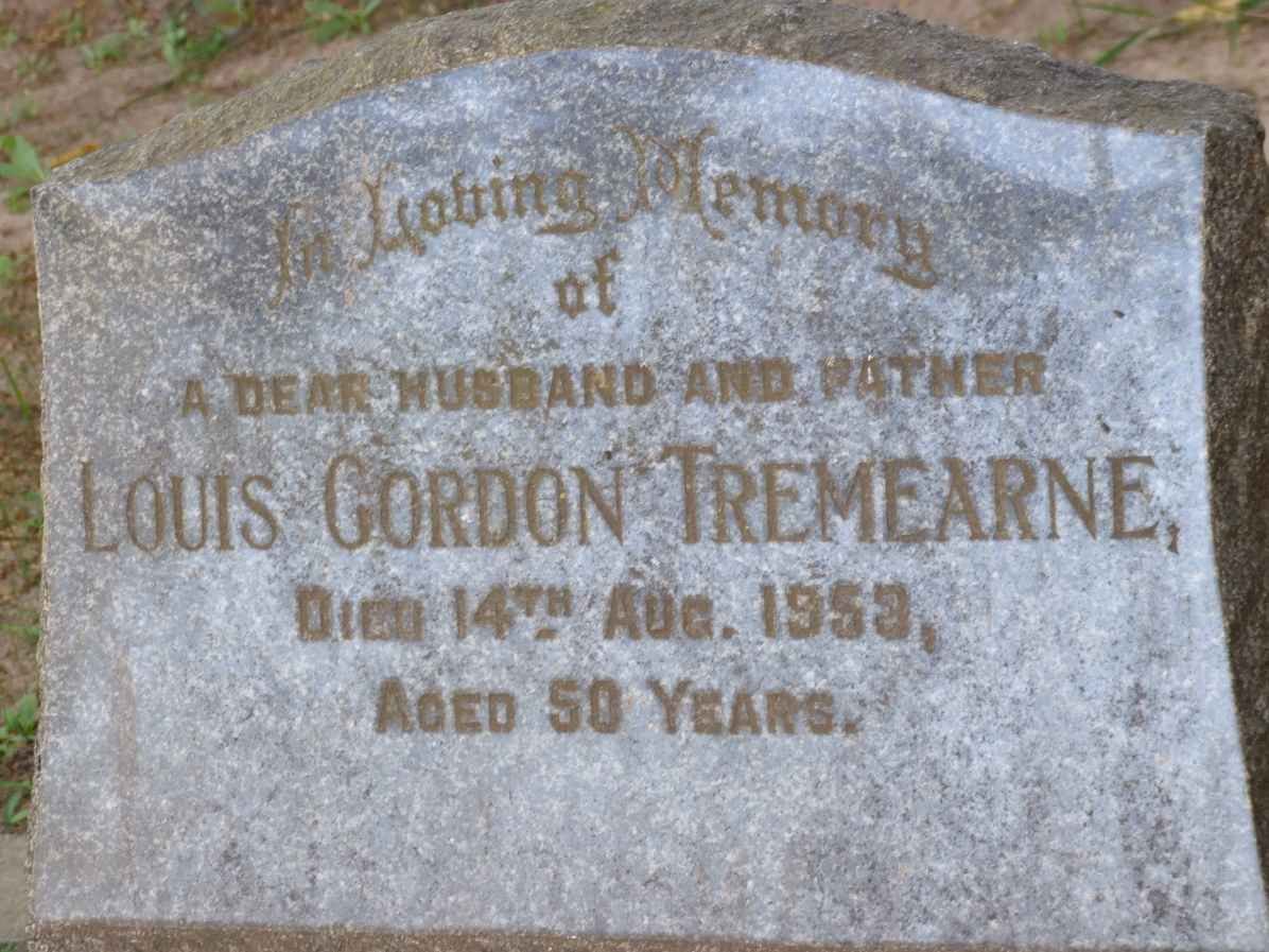 TREMEARNE Louis Gordon -1953