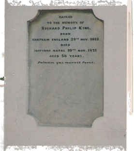 KING Richard Philip 1813-1871
