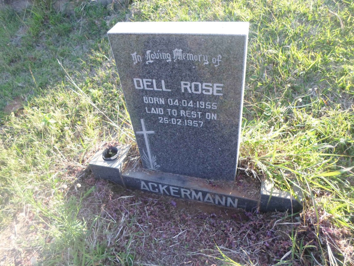 ACKERMANN Dell Rose 1955-1957