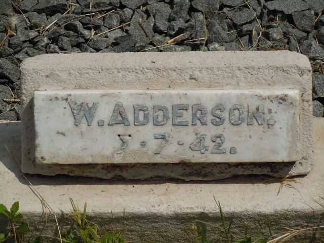 ADDERSON W. -1942