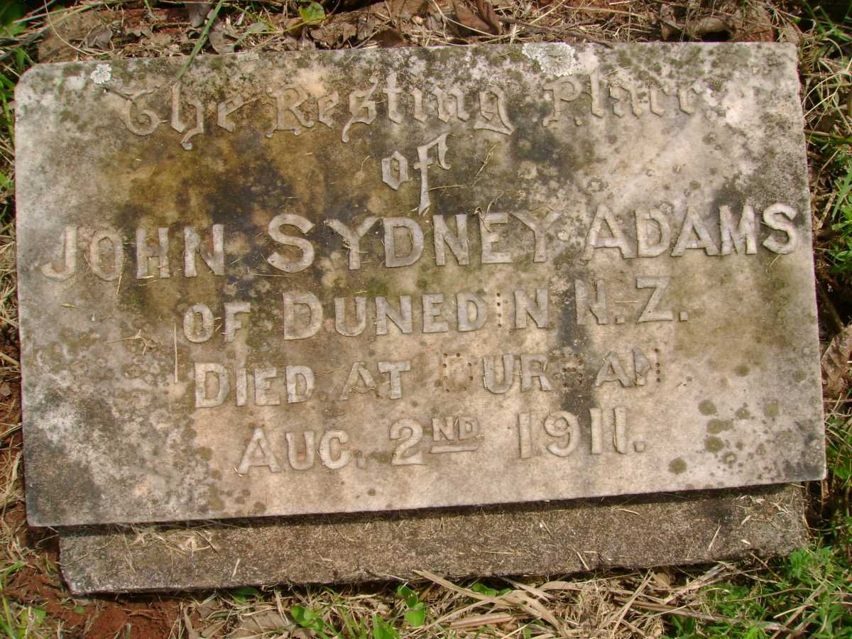 ADAMS John Sydney -1911