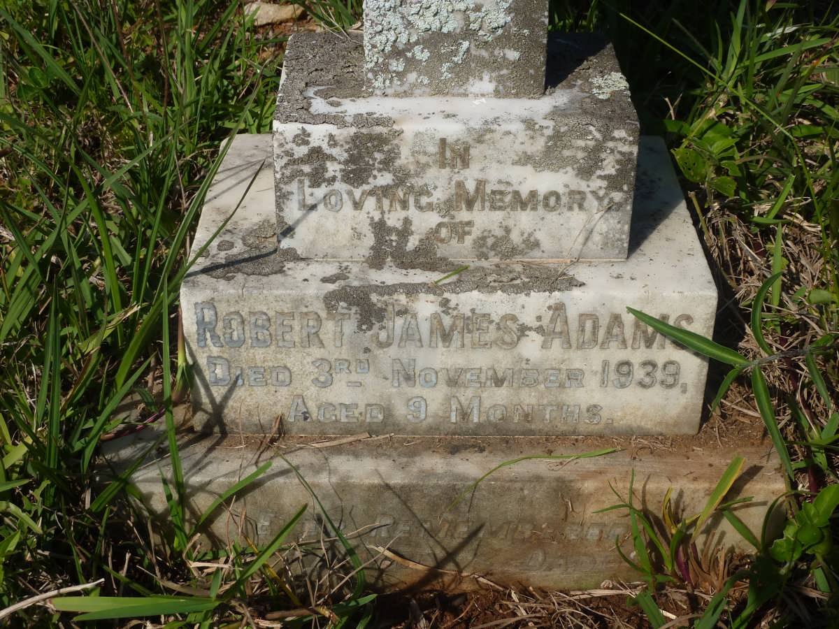 ADAMS Robert James -1939
