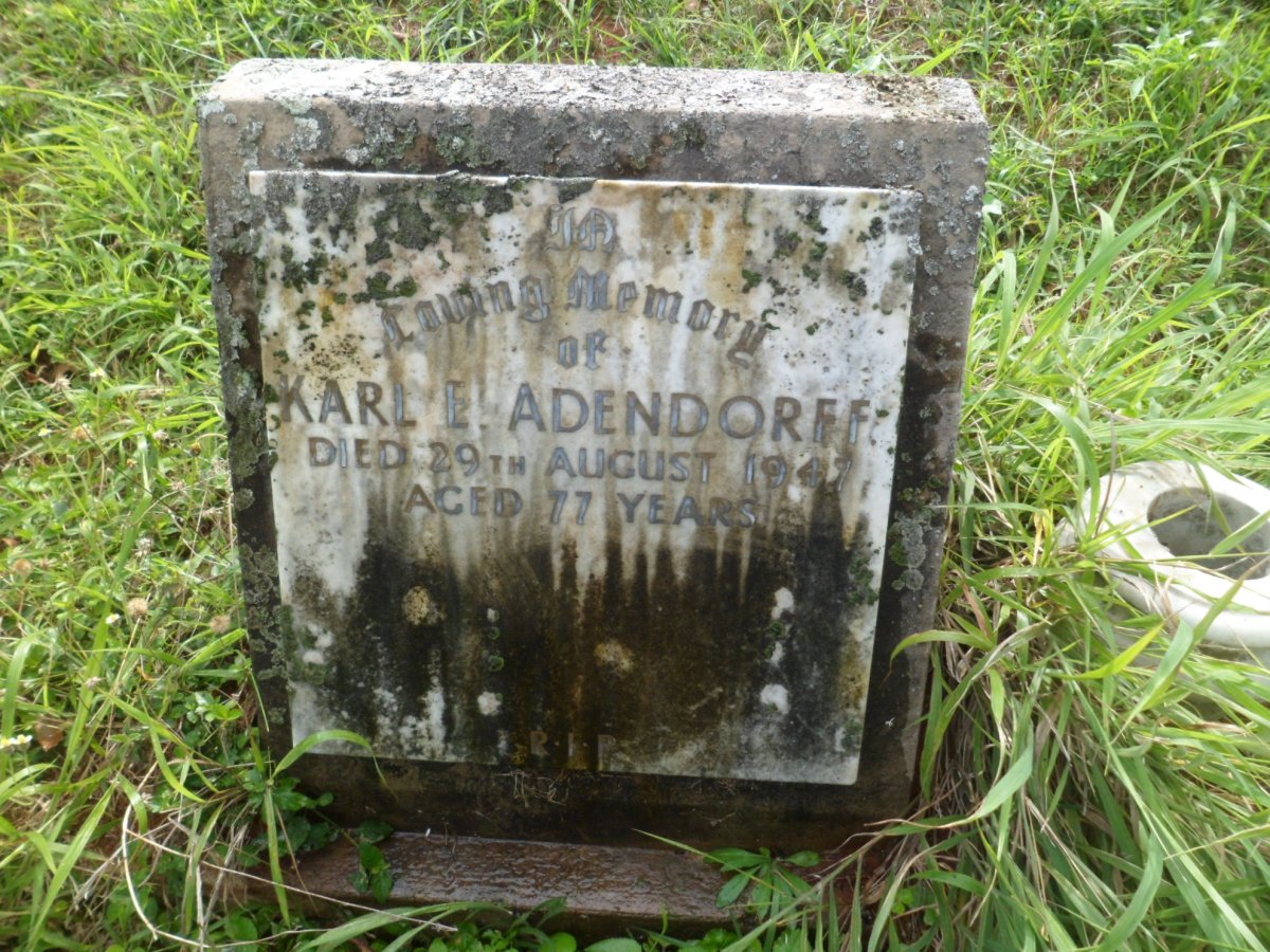 ADENDORFF Karl E. -1947