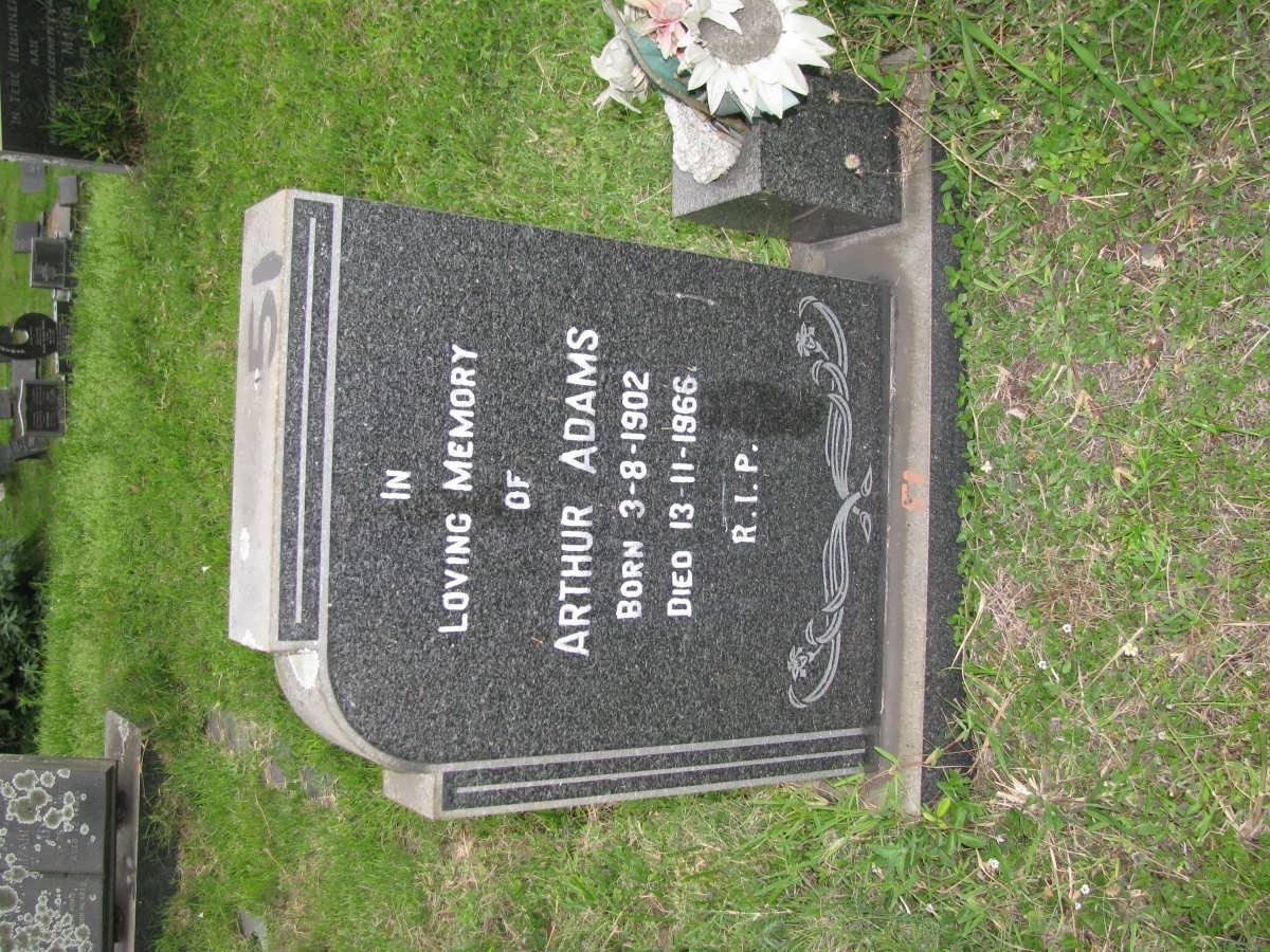 ADAMS Arthur 1902-1966