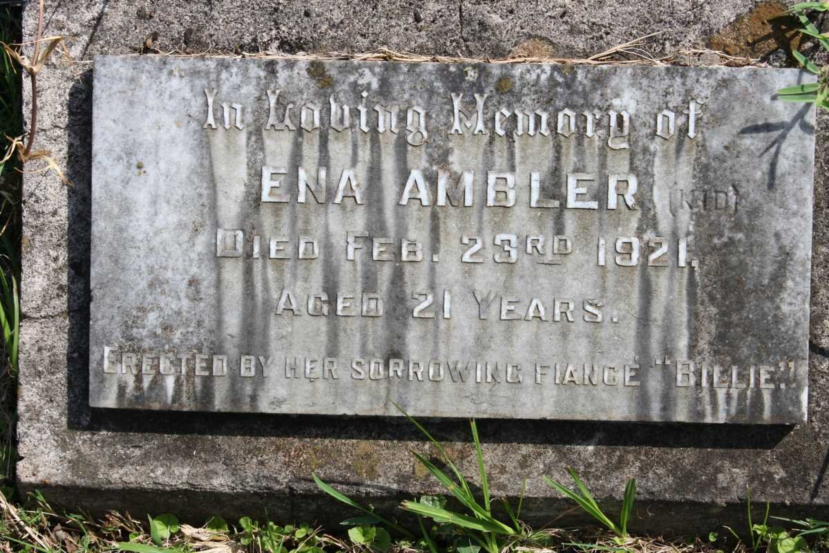 AMBLER Ena -1921