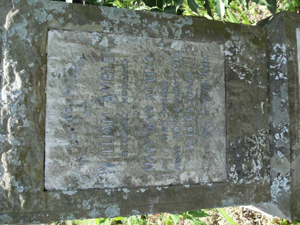 AMBLER William -1919