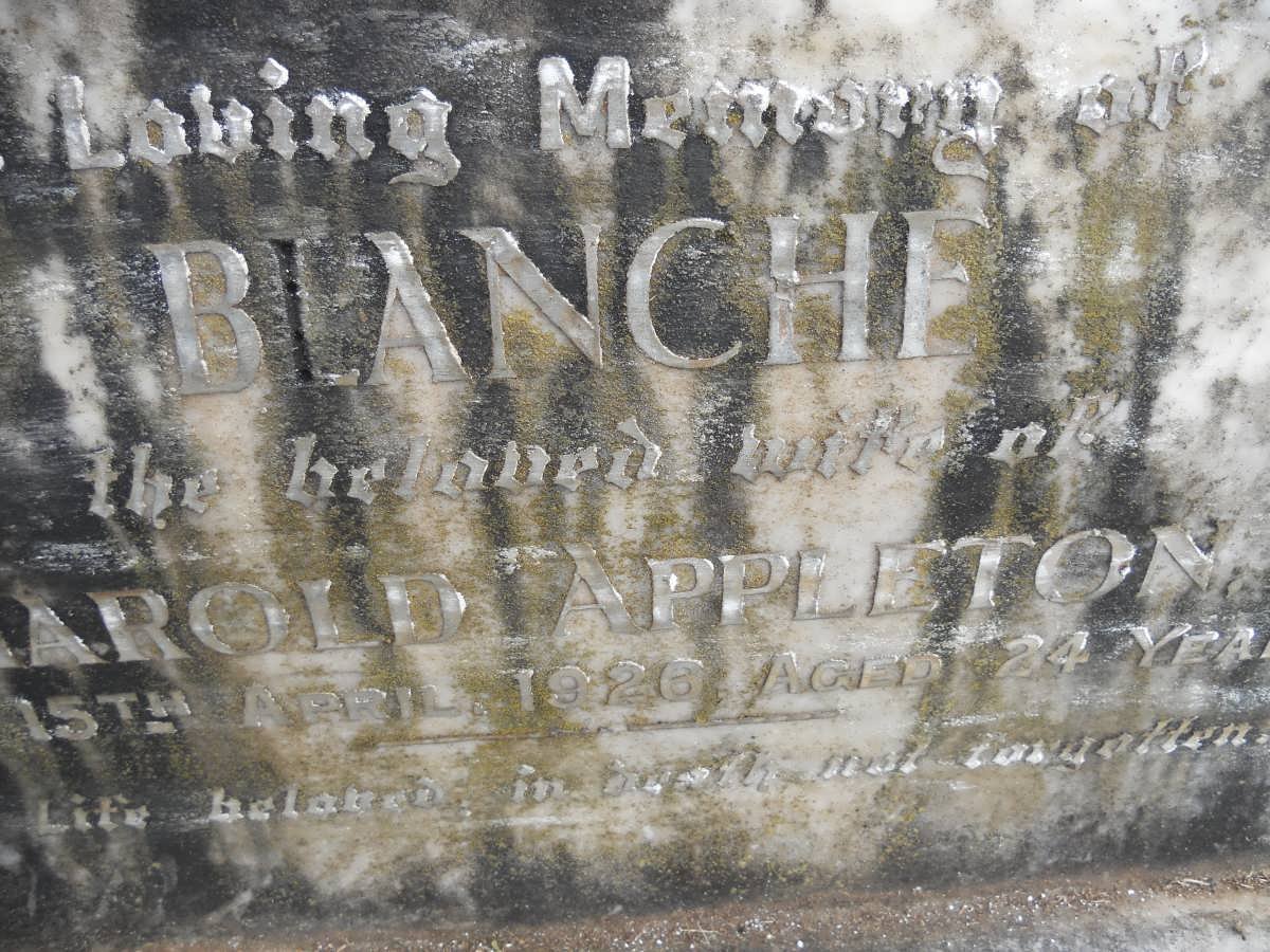 APPLETON Blanche -1926