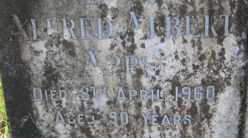 APPS Alfred Albert -1960
