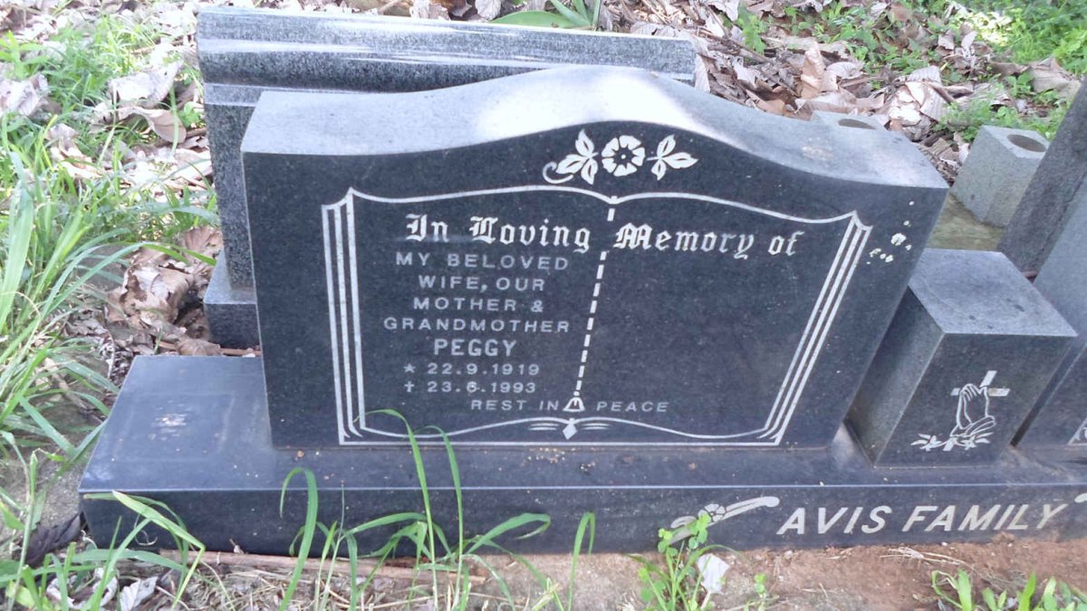 AVIS Peggy 1919-1993