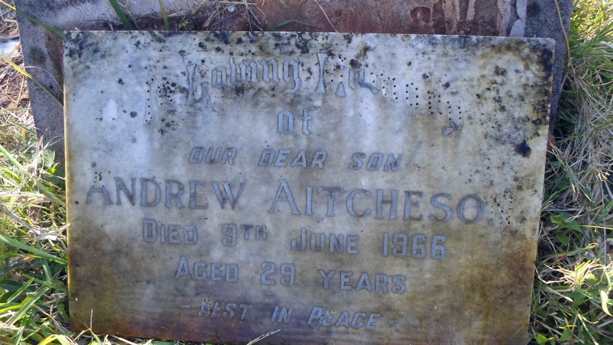 AITCHESON Andrew -1966
