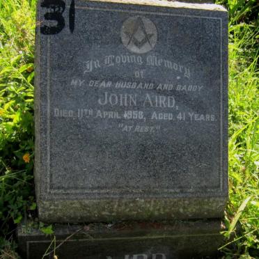 AIRD John -1958