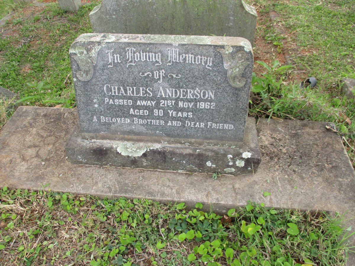 ANDERSON Charles -1962