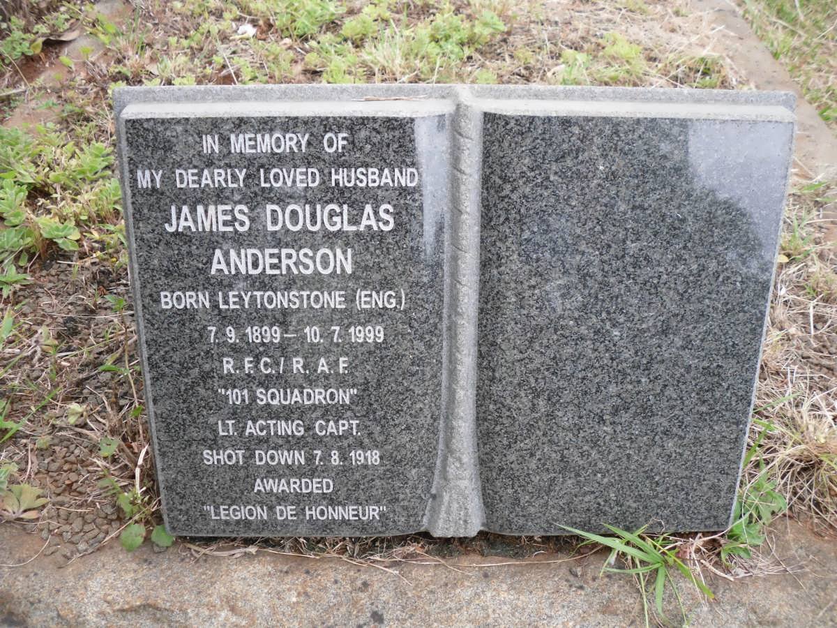 ANDERSON James Douglas 1899-1999
