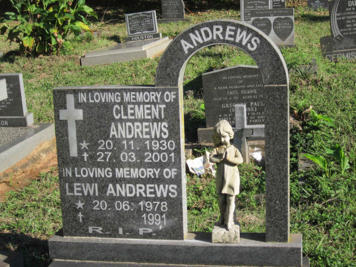 ANDREWS Clement 1930-2001 :: ANDREWS Lewi 1978-1991