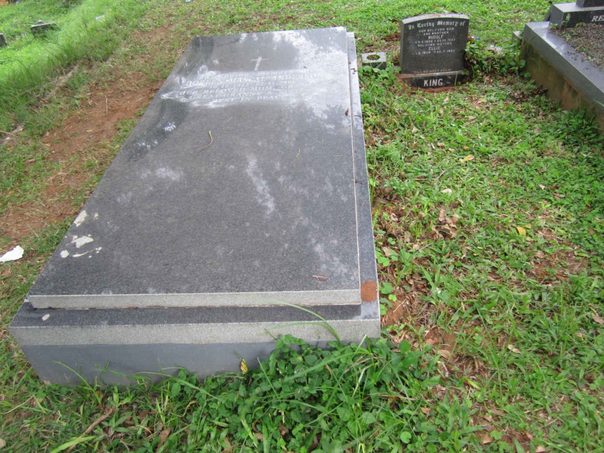 ANDERSON Doreen Mascal 1922-2008
