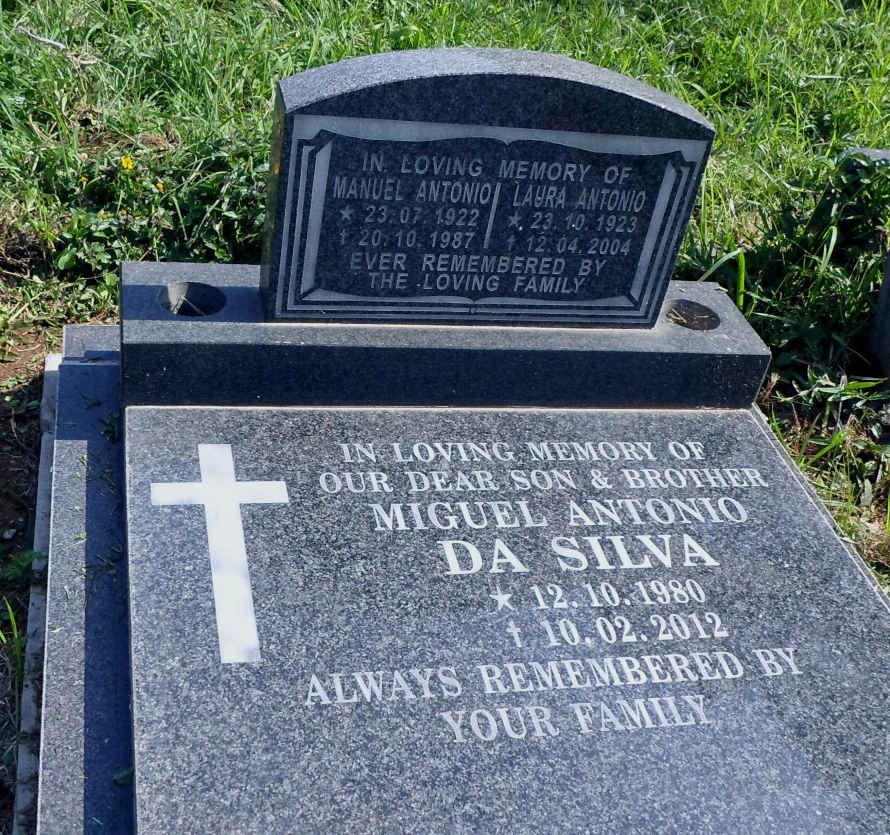ANTONIO Manuel 1922-1987 &amp; Laura 1923-2004 :: SILVA Miguel Antonio, da 1980-2012