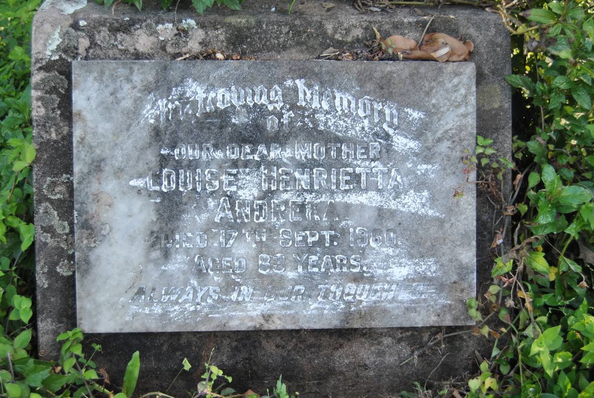 ANDREKA Louise Henrietta -1960