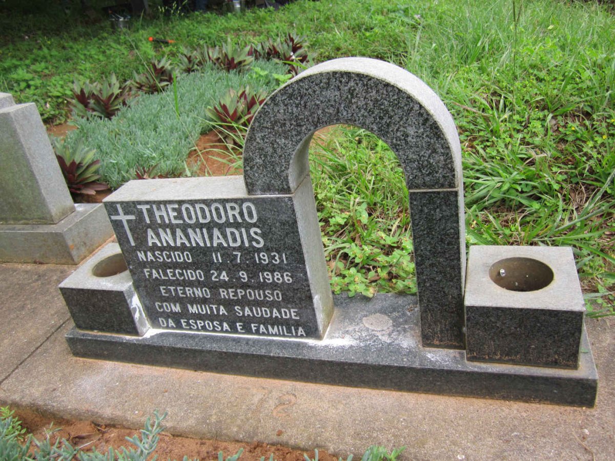 ANANIADIS Theodoro 1931-1986