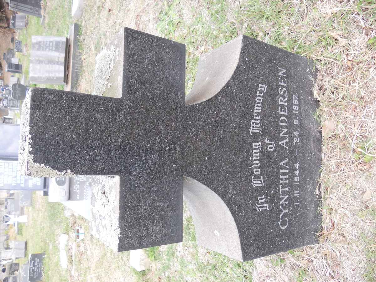 ANDERSEN Cynthia 1944-1967