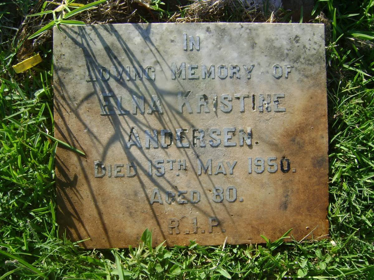 ANDERSON Elna Kristine -1950