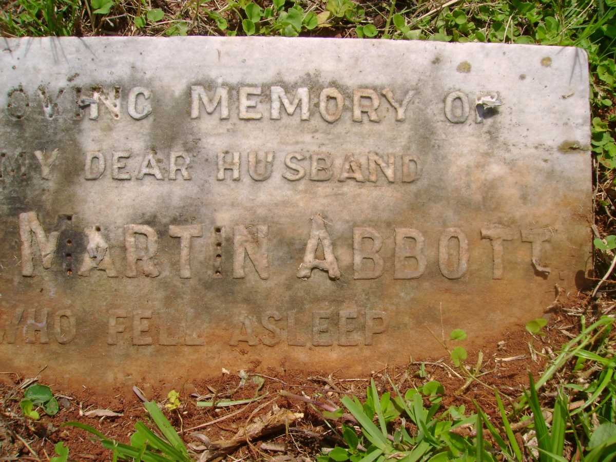 ABBOTT Martin