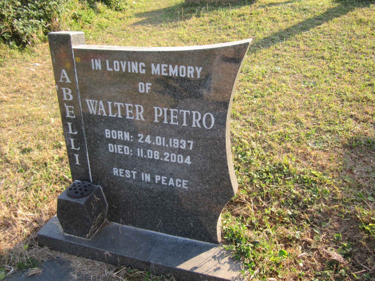 ABELLI Walter Pietro 1937-2004
