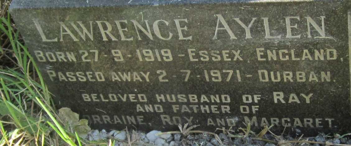 AYLEN Lawrence 1919-1971