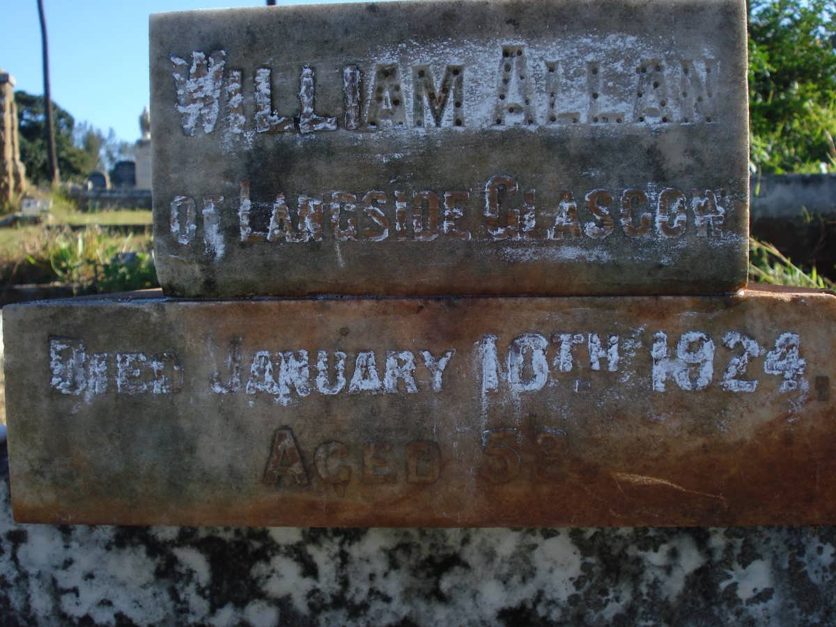 ALLAN William  -1924