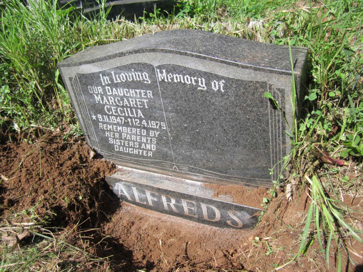 ALFREDS Margaret Cecilia 1947-1979