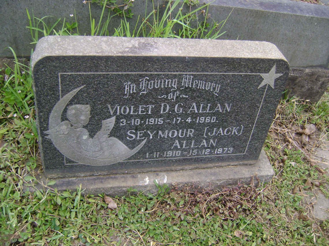 ALLAN Seymour 1910-1973 &amp; Violet D.G. 1915-1960