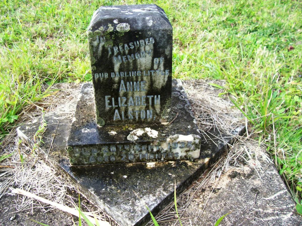 ALSTON Anne Elizabeth  -1935