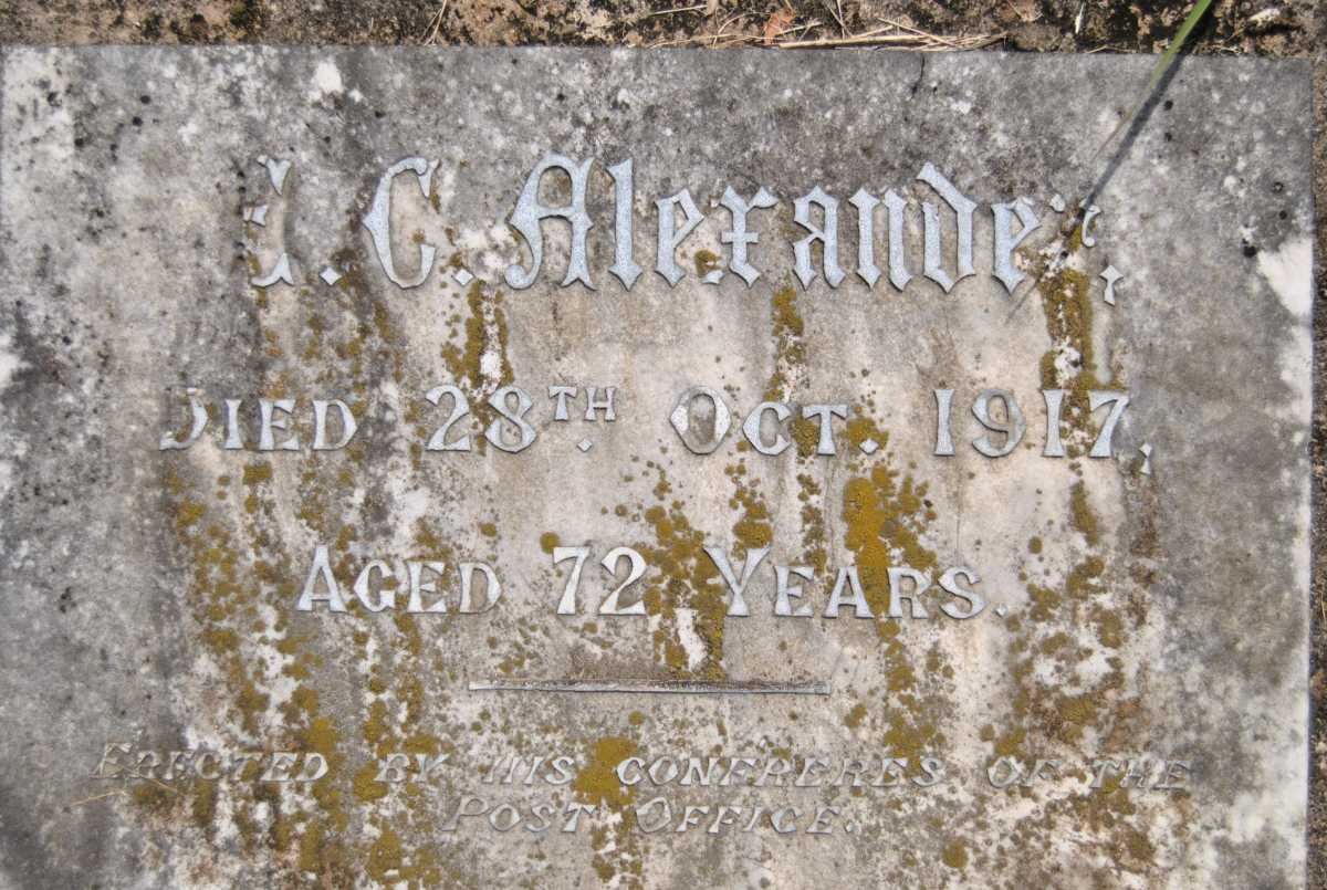 ALEXANDER E.C. -1917