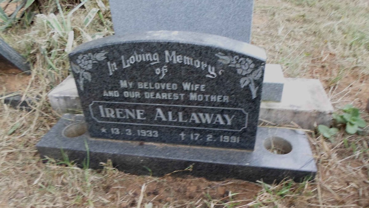 ALLAWAY Irene 1933-1991
