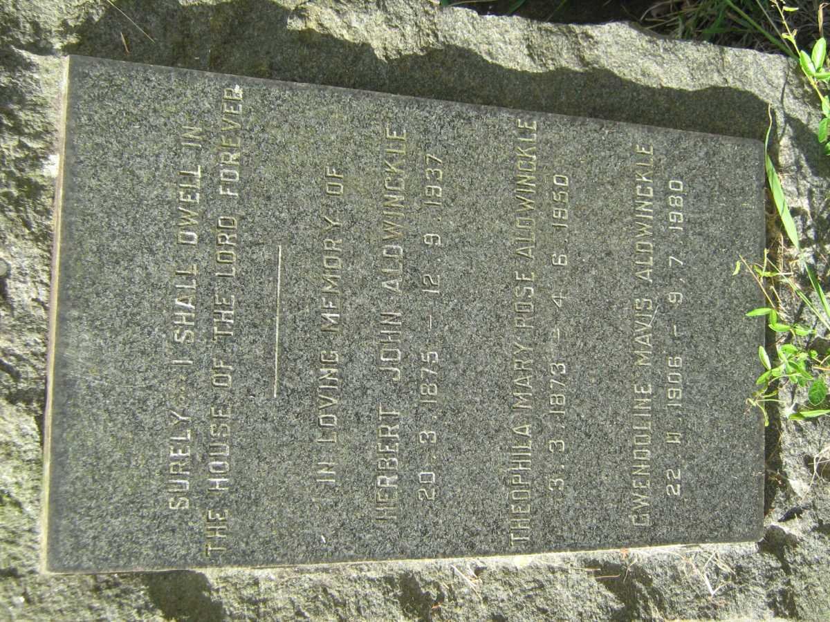 ALDWINCKLE