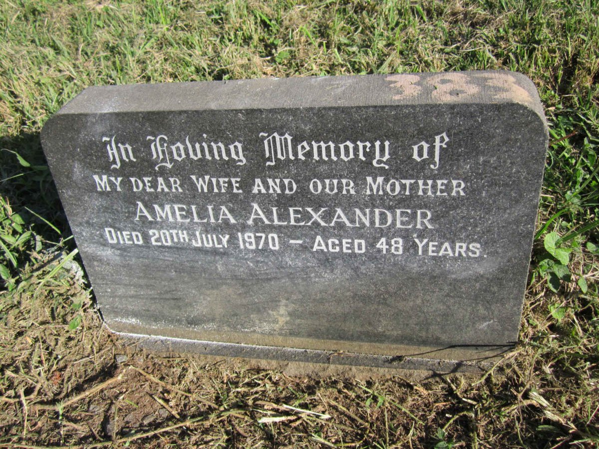 ALEXANDER Amelia -1970