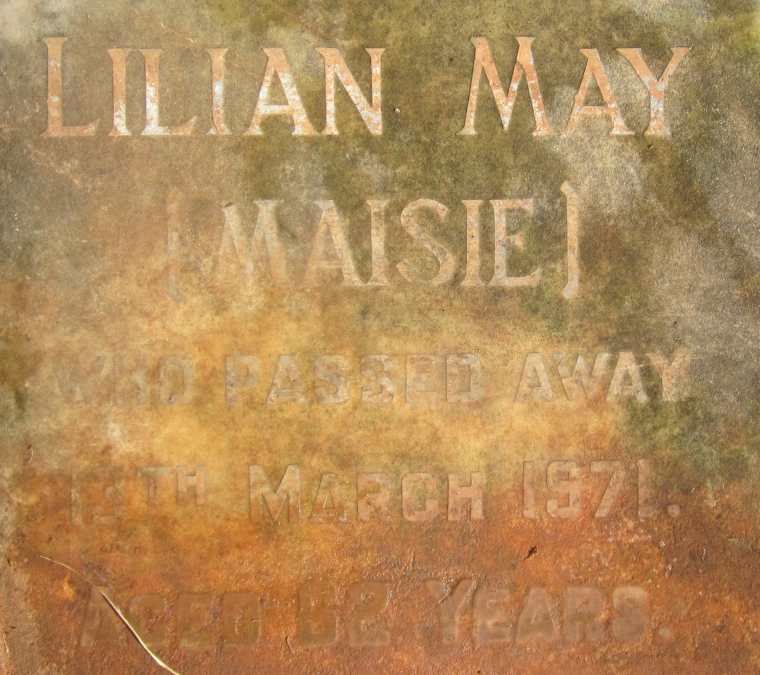 ALLUM Lilian May -1971