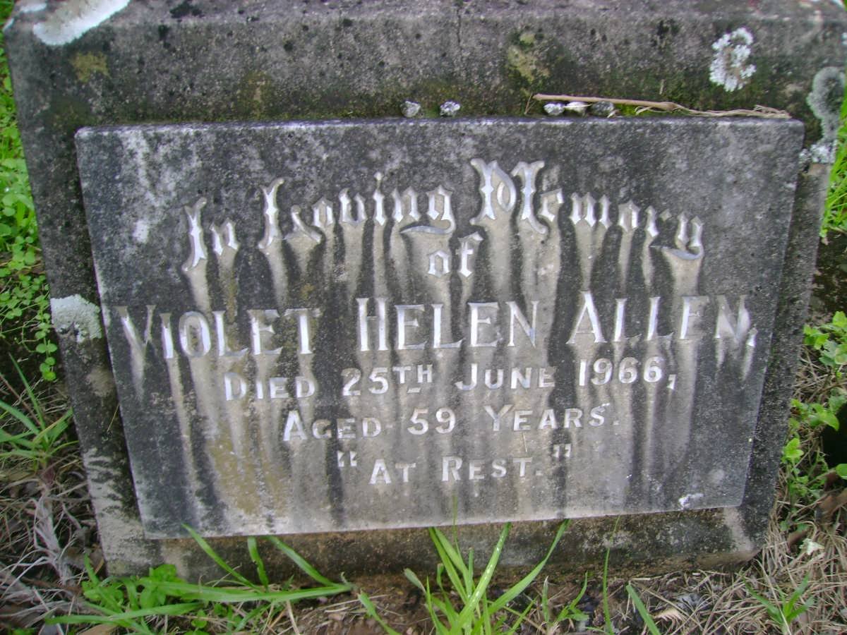 ALLEN Violet Helen -1966