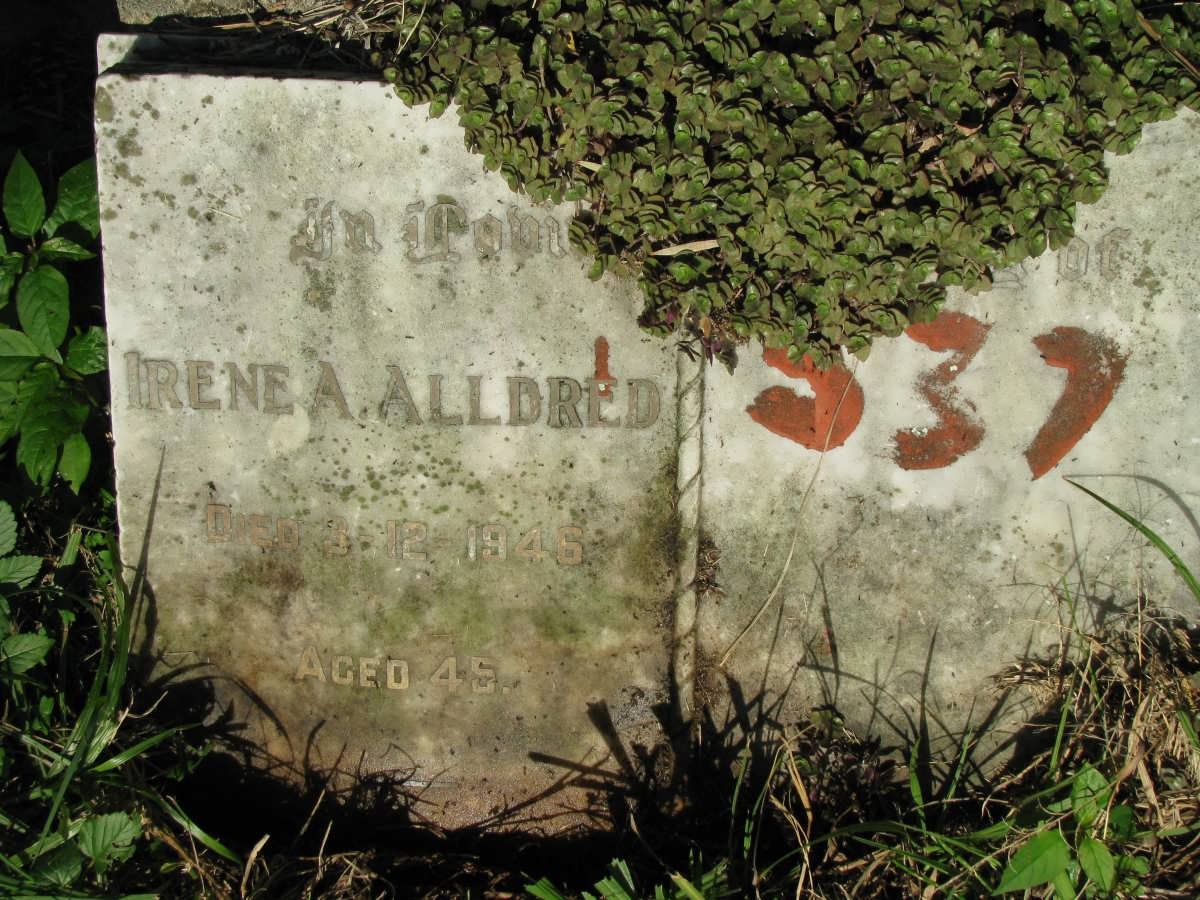 ALLDRED Irene A. -1946