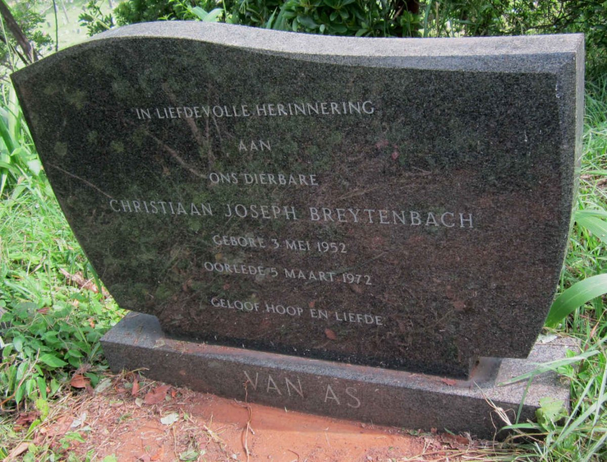 AS Christiaan Joseph Breytenbach, van 1952-1972