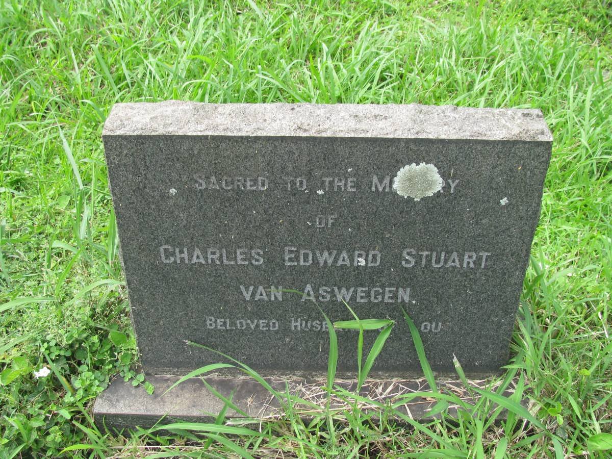 ASWEGEN Charles Edward Stuart, van -1969