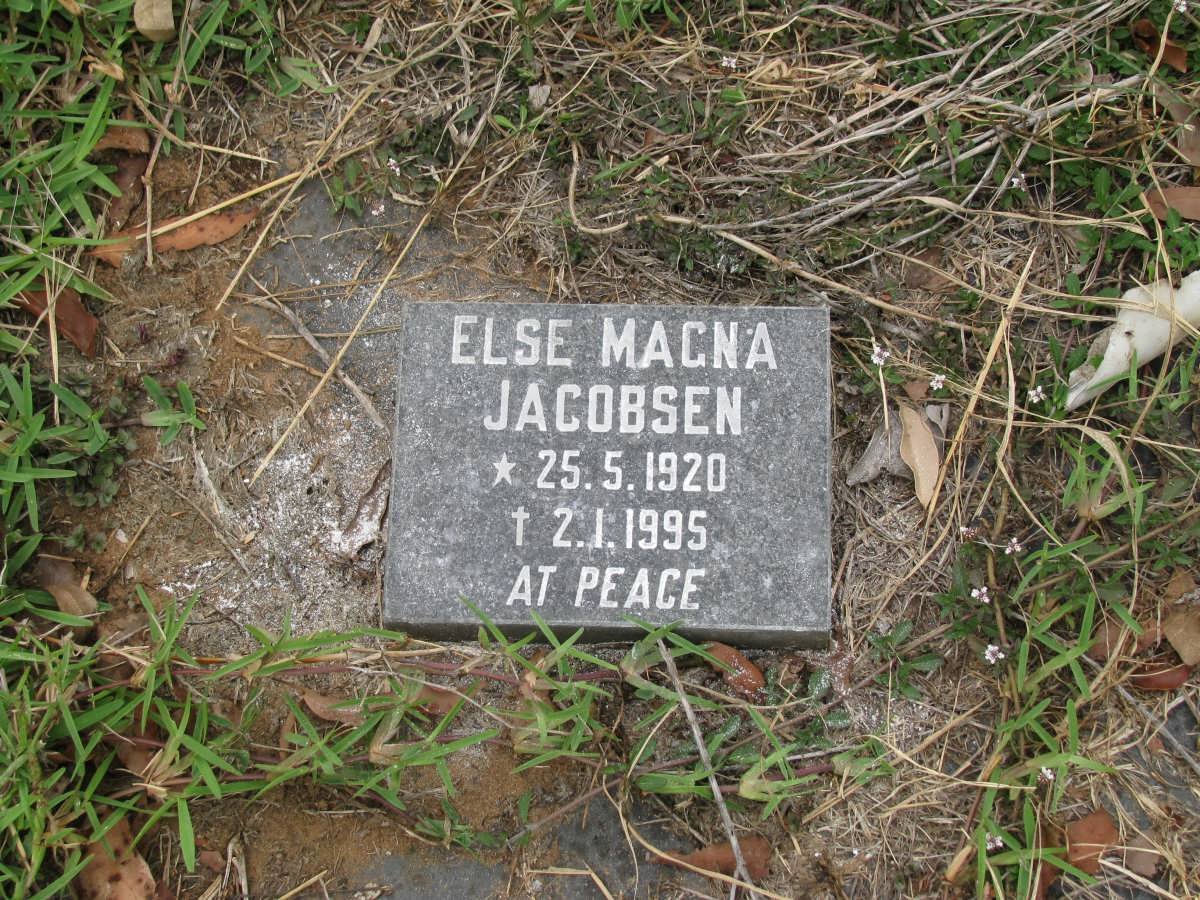 JACOBSEN Else Magna 1920-1995