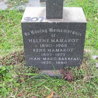 MAMAROT Rene 1895-1973 :: MAMAROT Helene 1890-1968 :: BARBEAU Jean-Marc 1956-1980
