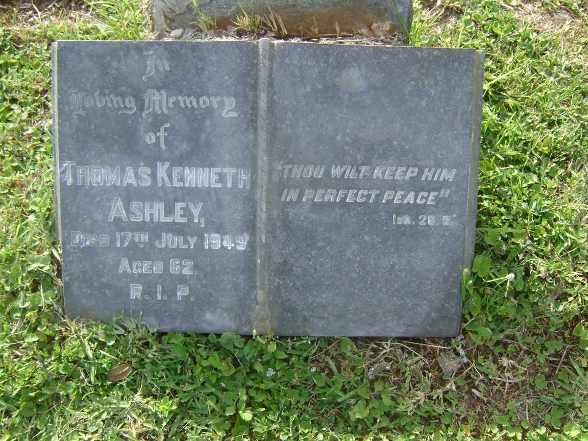 ASHLEY Thomas Kenneth -1949
