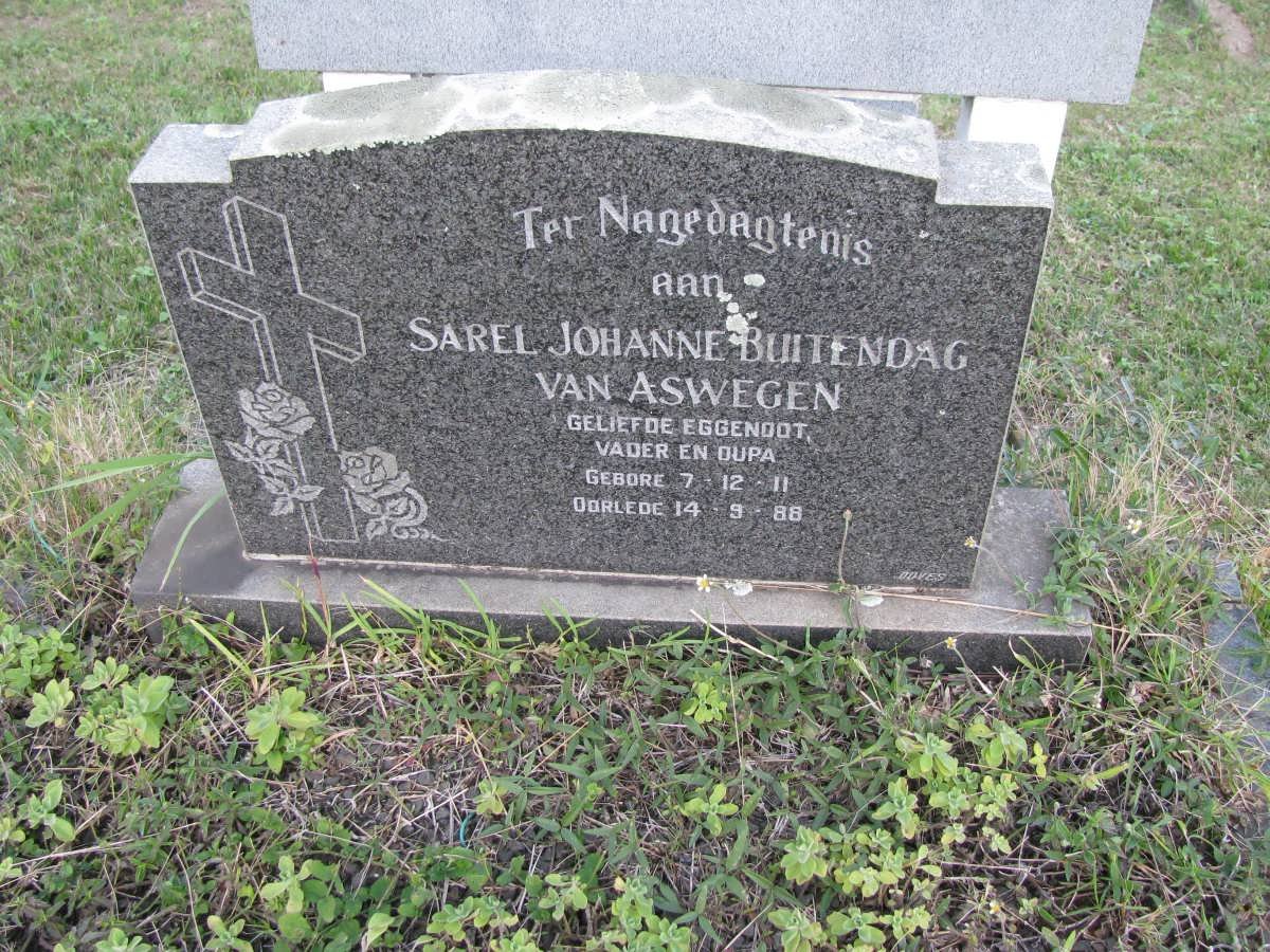 ASWEGEN Sarel Johanne Buitendag, van 1911-1988