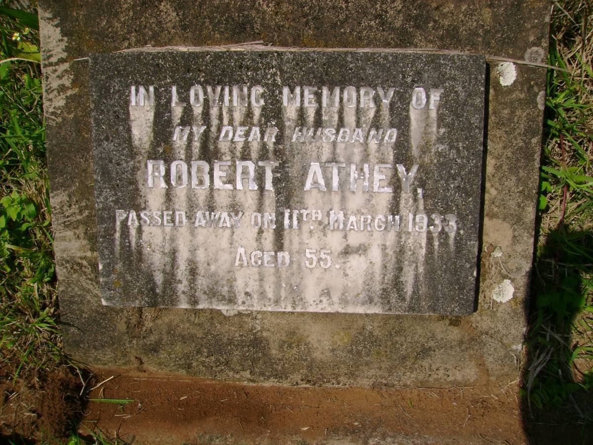 ATHEY Robert -1933