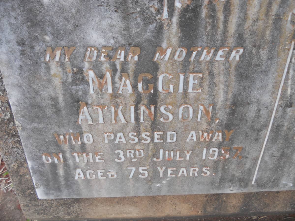 ATKINSON Maggie -1957