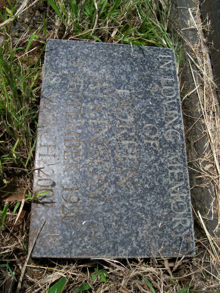 ATKINSON Doreen 1920-2002